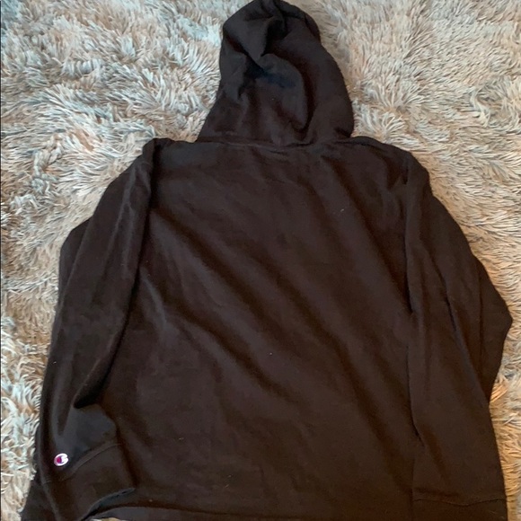 Black champion hoodie - Picture 2 of 2